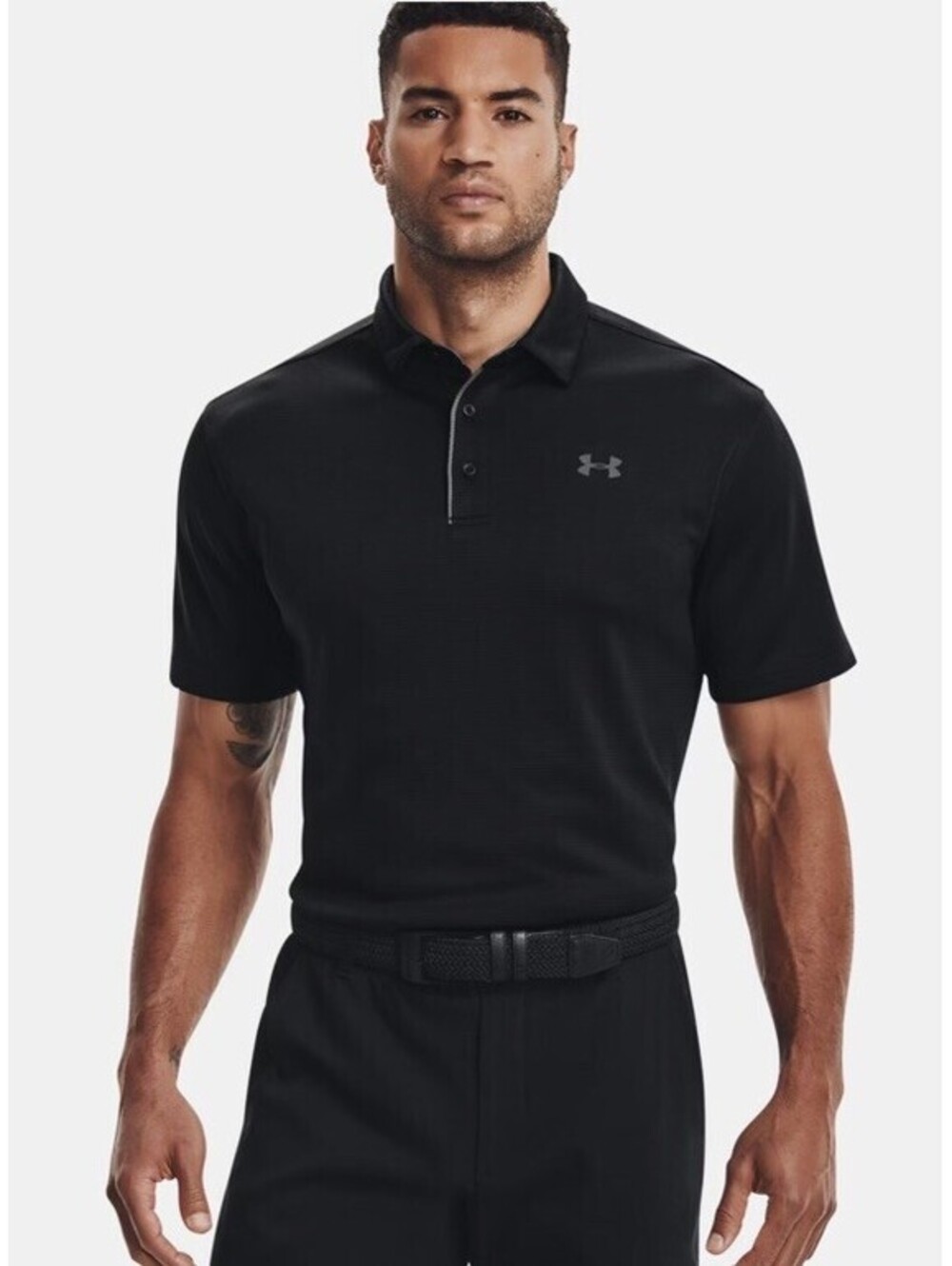 Under Armour Men’s Loose Tech Polo Black Size XXL